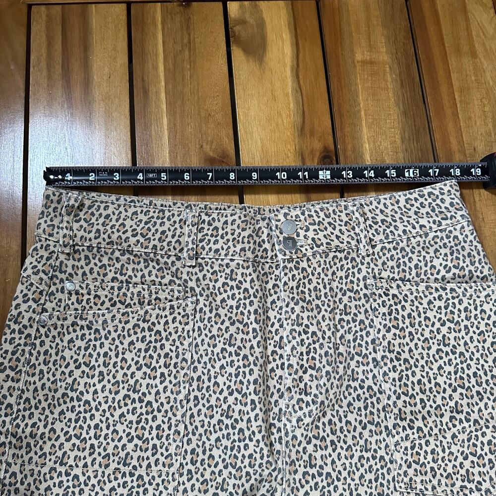 Pilcro The Wanderer Animal Print Jeans 33 Tall - Picture 5 of 14